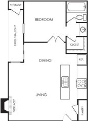 floor plan photo of the park at westchase in westchase, fl at The Hyde Park at Valley Ranch